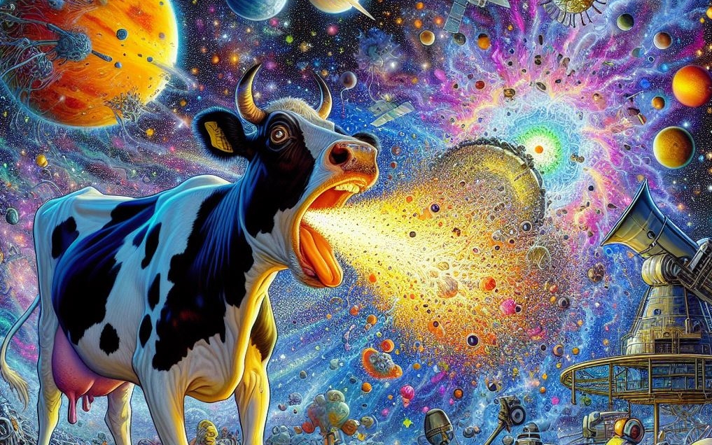 Cow Flatulence Discovered on Exoplanet