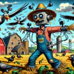 AI-Powered Scarecrows – Farmer & Cowboy