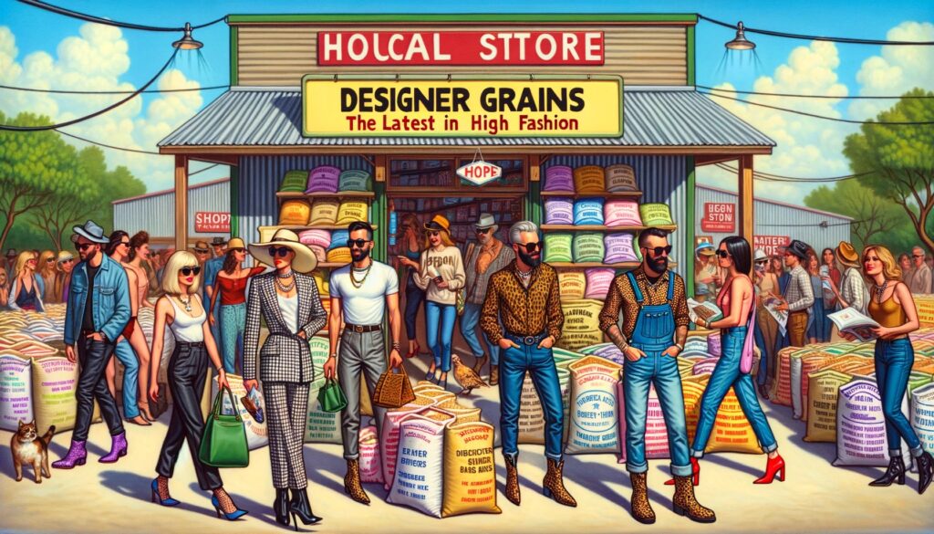 Houston Feed Store Mistakenly Stocks Designer Grains, Becomes Unintended Fashion Hotspot