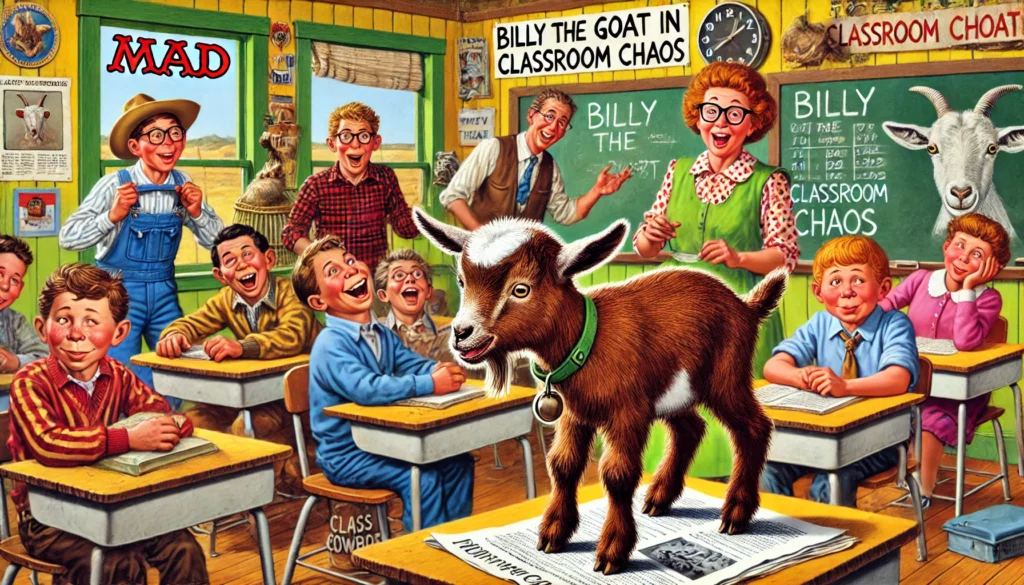 Homeroom Hijinks: The Day the Goat Joined the Class