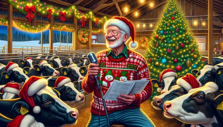 Dairy Christmas, Baby – Farmer & Cowboy