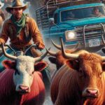 The Great Cattle Escape – Farmer & Cowboy