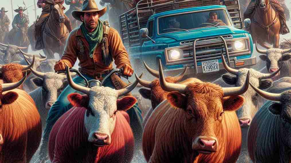 The Great Cattle Escape – Farmer & Cowboy