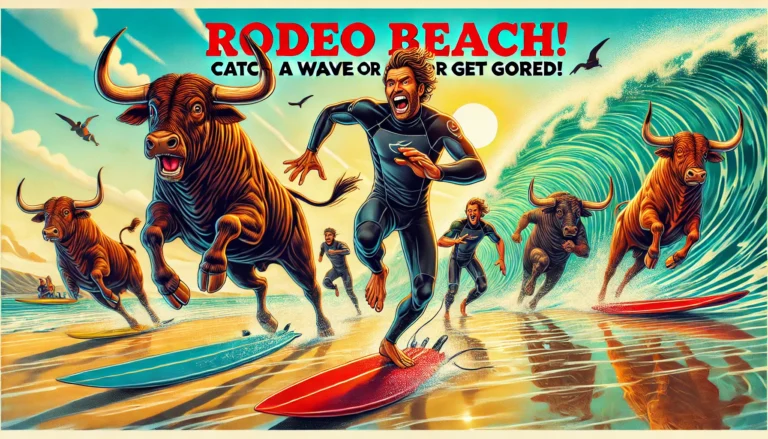 Rodeo Beach Announces New Surfboard-Riding Bull Event: