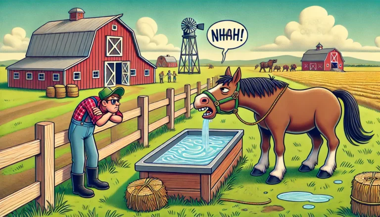 You Can Lead a Horse to Water