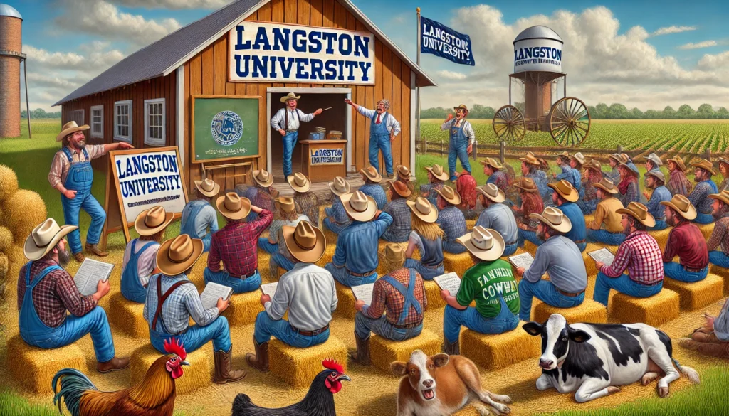 Langston University Agriculture – Farmer & Cowboy