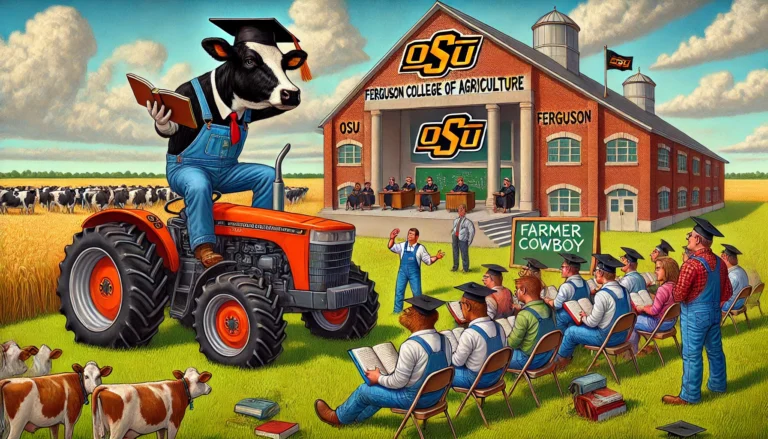 Oklahoma State University Agriculture – Farmer & Cowboy