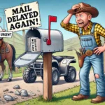 Post Office Ditching Farm Mail