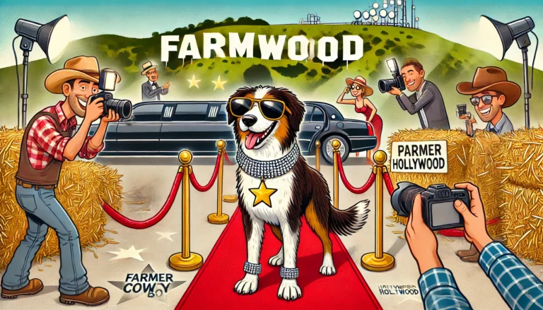 Farm Dog Abandons Tumbleweeds for Tinseltown