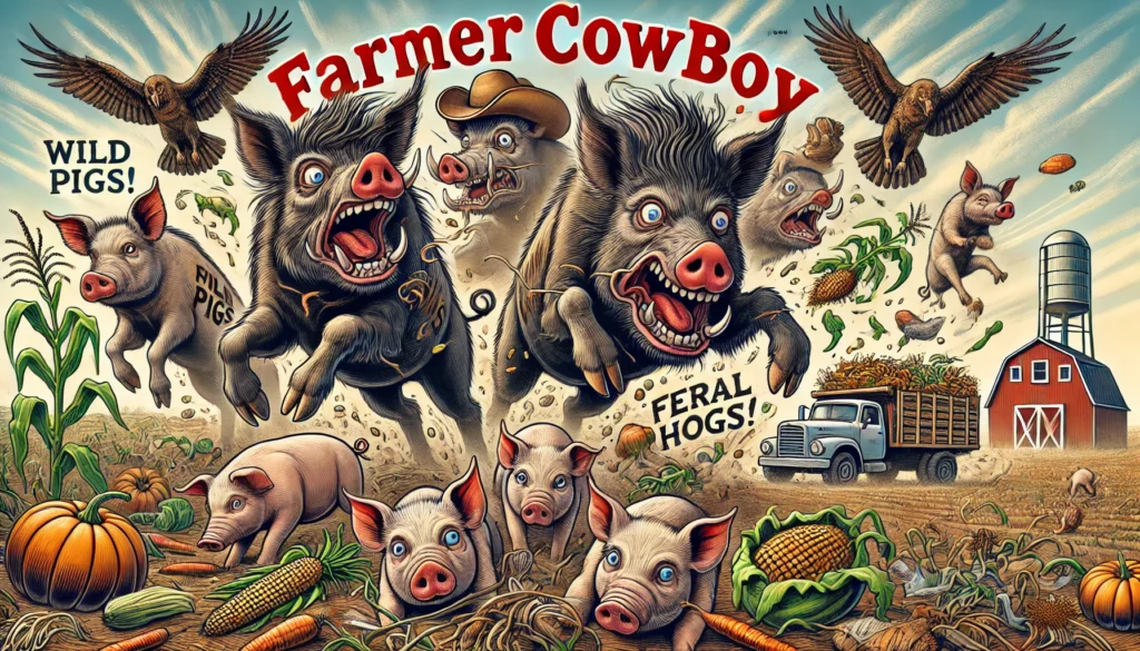 Wild Pigs – Farmer & Cowboy