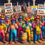 Rodeo Clown Union Strikes: Demand Better Barrels and Health Insurance