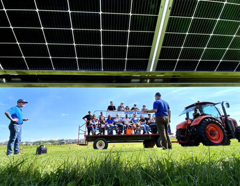 Noreaster micro solar farm turns marginal land into gaining ground