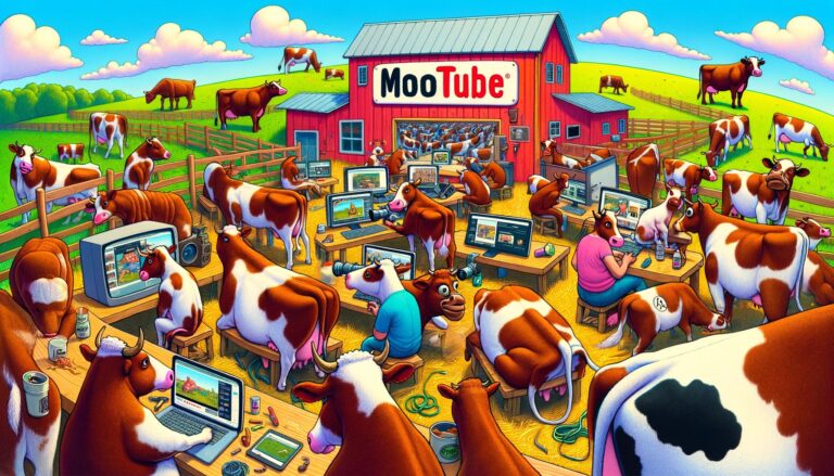 MooTube: Cattle Start Their Own Video Sharing Platform