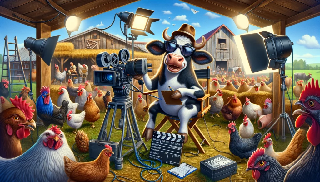 Moo-vie Stars: Cows Break into the Film Industry