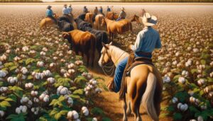 Texas Agriculture – Farmer & Cowboy