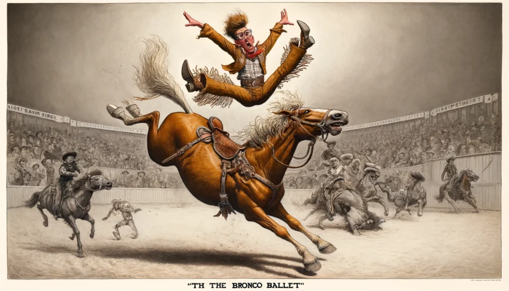 Bronc Riding – Farmer & Cowboy