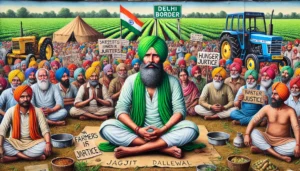 The Indian farm leader on hunger strike for 40 days