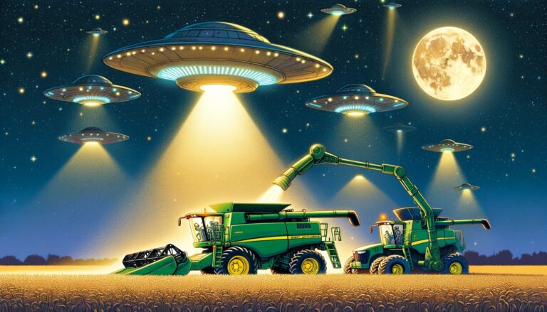 Aliens Help Save the Crop