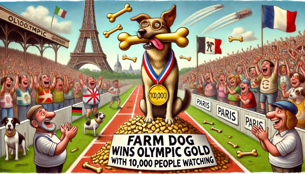 Farm Dog Wins Olympic Gold Farm Dog Wins Olympic Gold