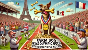 Farm Dog Wins Olympic Gold