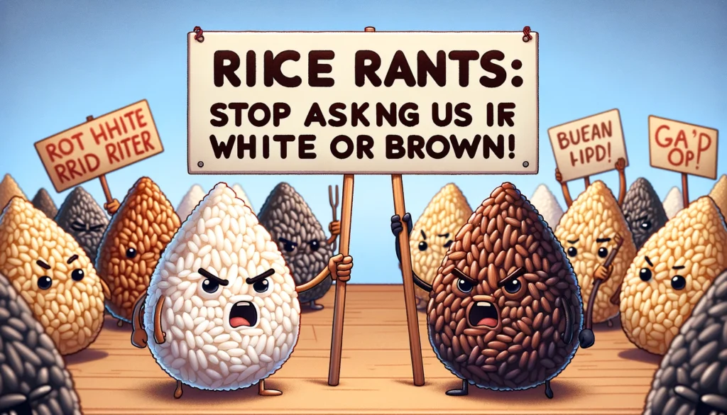 Rice Rants: “Stop Asking Us If We’re White or Brown!”